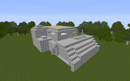 Modern/Futurist Army Base schematic - building