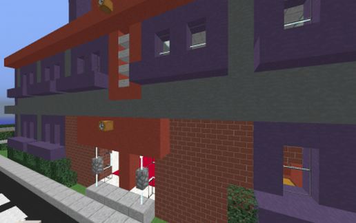 Modern School schematic - building