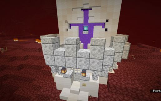 Nether Portal of Sword Soul schematic - building