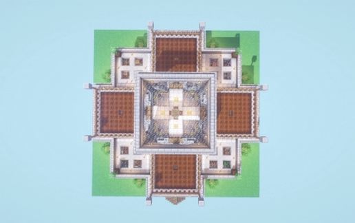 My version of a Direwolf20 9x9 base - tribute to the king of 9x9's schematic - building