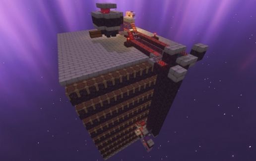Shulker Farm schematic - building