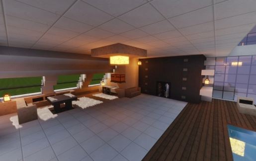 Modern House with Pool MC 1.18.x schematic - building