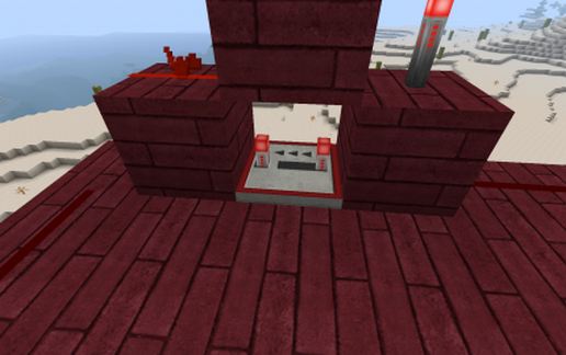 Lava door schematic - building