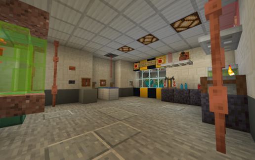 Scary Horror Laboratory schematic - building