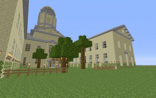 Llrago Institute of Minecraft schematic - building