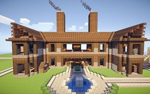 3 Story Mansion. Rustic style. |live on IP in post| schematic - building