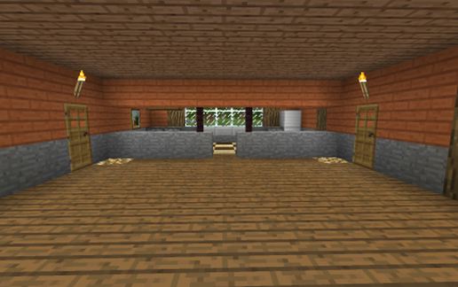 Wooden and Stone house