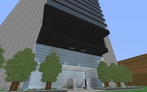 TorreCaja Tower Madrid schematic - building