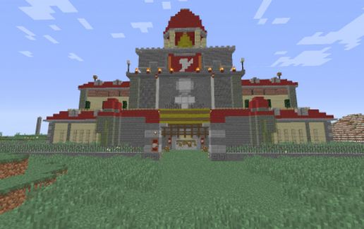 Fairy Tail Guild Hall schematic - building