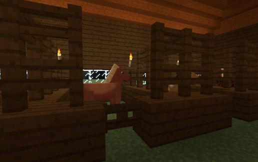 Simple Stables schematic - building