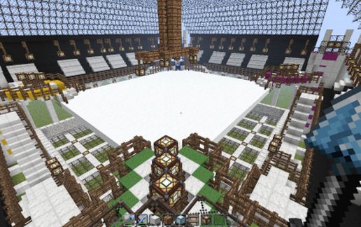 4 player Spleef Arena