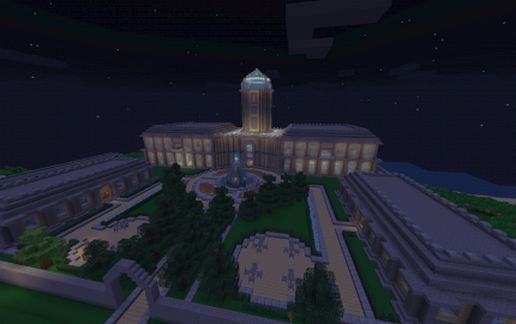 Pixelmon Academy schematic - building