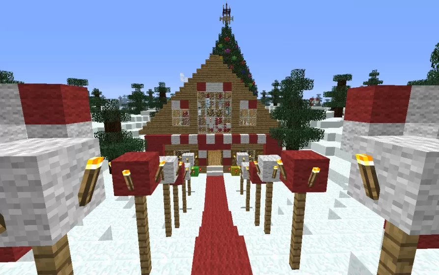 Santa's Workshop schematic - building