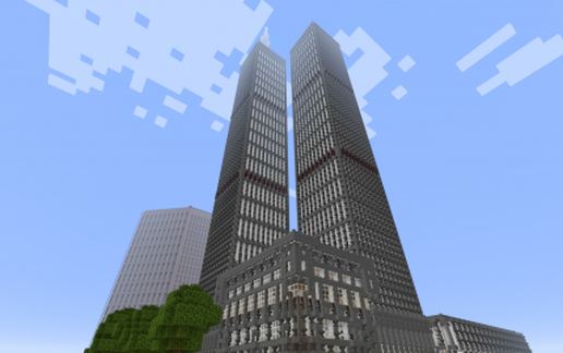 The Twin Towers of the S.H. Toinne Center schematic - building