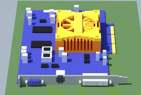 NVIDIA GeForce FX 5700 (ASUS) schematic - building