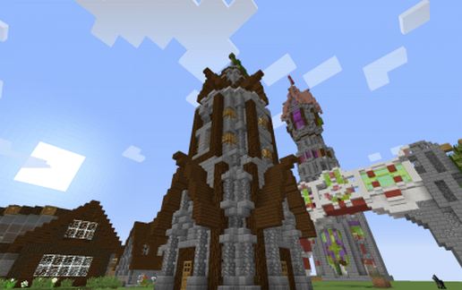 beautiful tower schematic - building