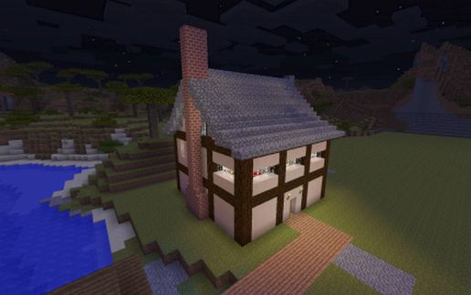Small Rustic Inn schematic - building