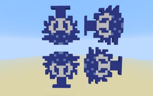 Zelda/NES-Blue Octorok schematic - building