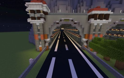 Highway tunnel