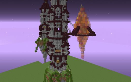 Flying Witch Tower schematic - building