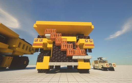 1.16.4 | Massive Mining Dump Truck schematic - building