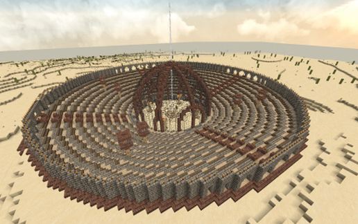 Colosseum Arena schematic - building