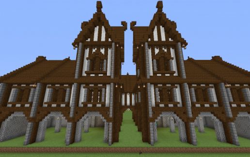 Medieval Town Collection 1 Building 10 schematic - building