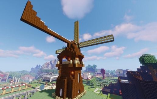 Small Windmill schematic - building