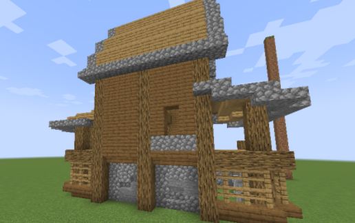 Large house [NO INTERIOR] schematic - building