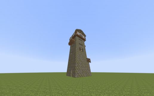 watch tower schematic - building