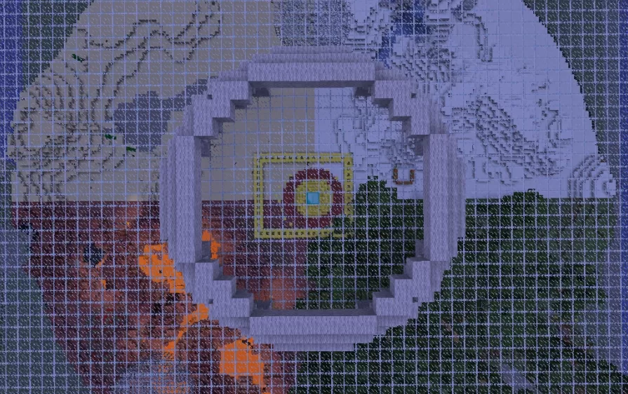 Hunger Games Arena schematic - building