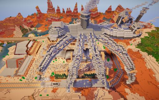 Wild Western Town [Movie Version] schematic - building