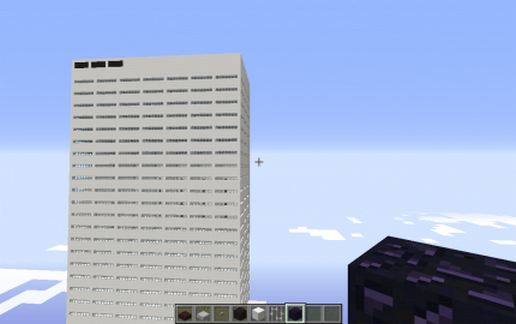 Minecraft Condominium 1 schematic - building