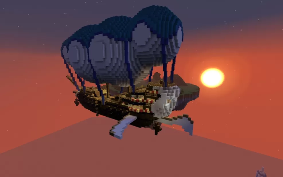 Floating Island schematic - building