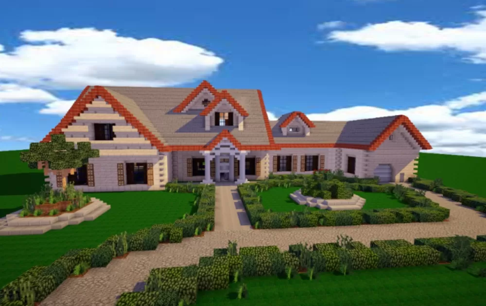 Traditional House schematic - building