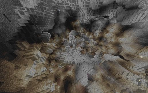 Quake Arena - Cavern schematic - building