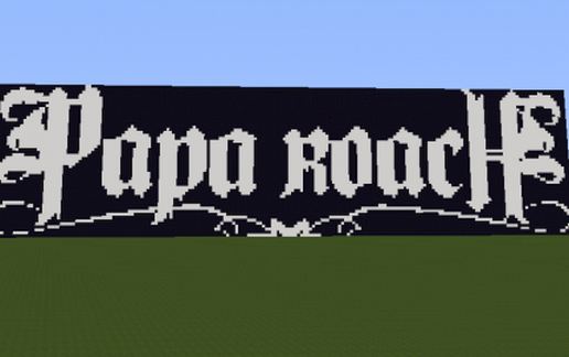 Papa Roach Logo schematic - building