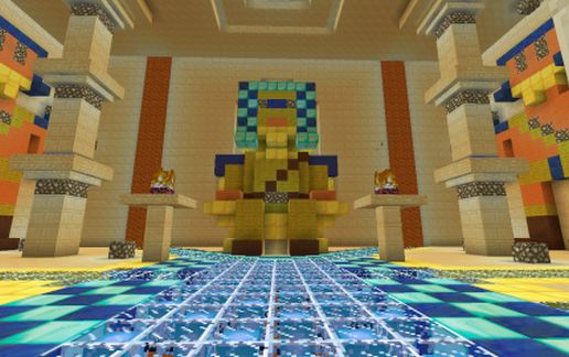 Pyramid Dungeon schematic - building