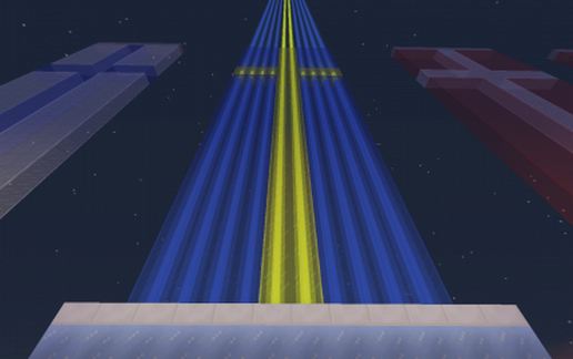 Sweden Flag Beacon schematic - building