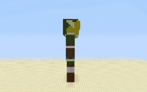 Link's Statue schematic - building