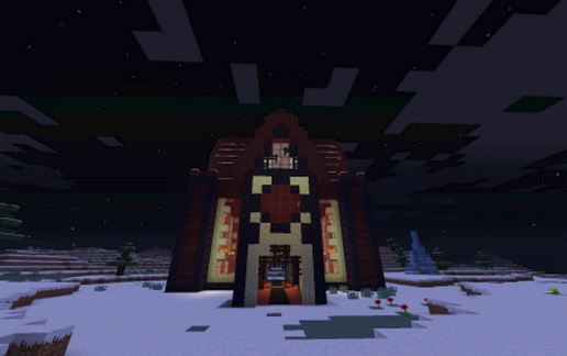 Ender Ice Castle schematic - building