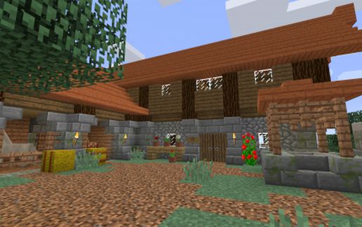 Tavern: "The World's End" schematic - building