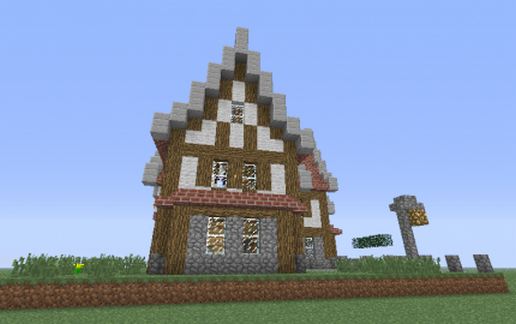 small house schematic - building
