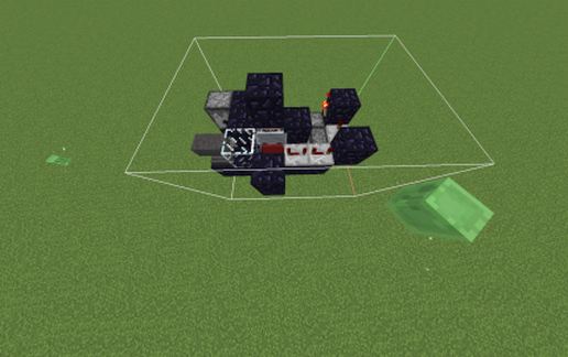 Compact TNT cannon schematic - building