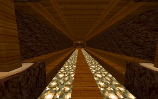 Small wooden shop (8 entrences)