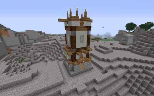 elytra tower schematic - building