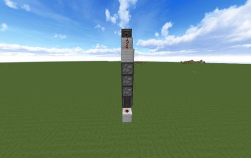 3x3 piston door schematic - building