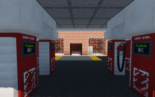 Gas Station (Modded) schematic - building