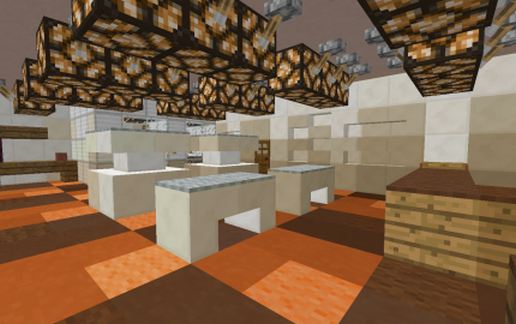 Lower-class Modern Convenience Store with Apartments schematic - building