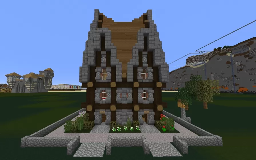 Middle Ages Tavern schematic - building